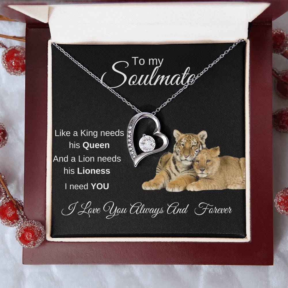 To My Soulmate | Forever Love Necklace