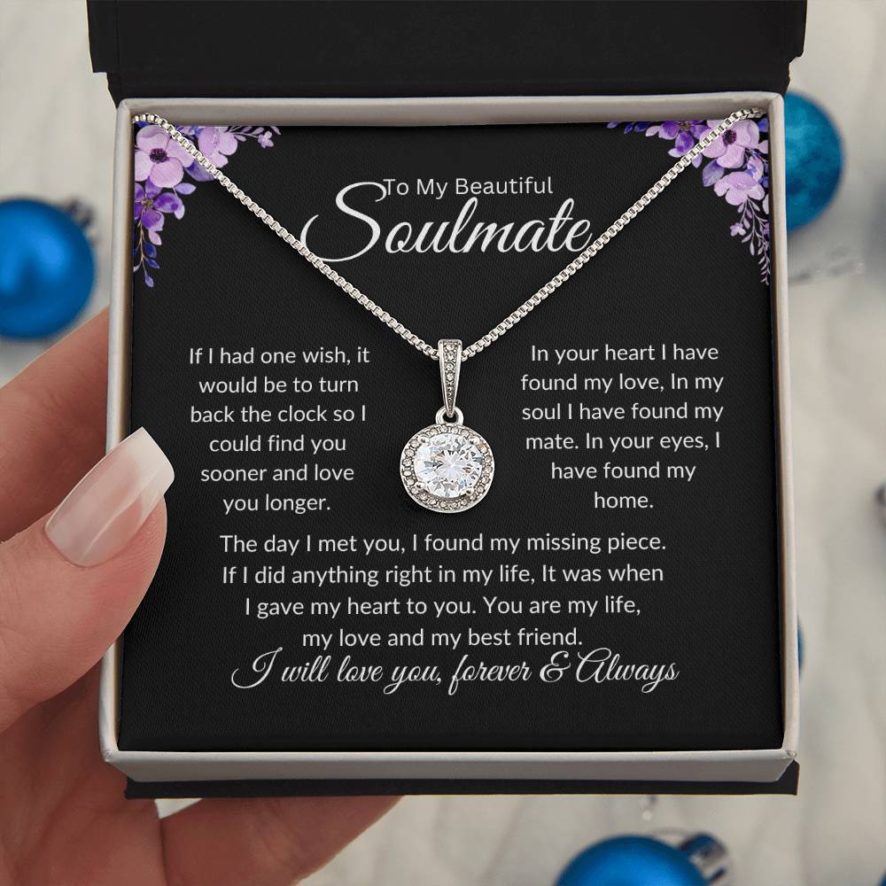 To My Beautiful Soulmate - Eternal Hope Necklace