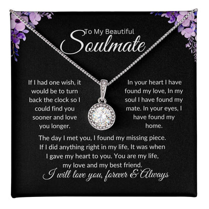 To My Beautiful Soulmate - Eternal Hope Necklace