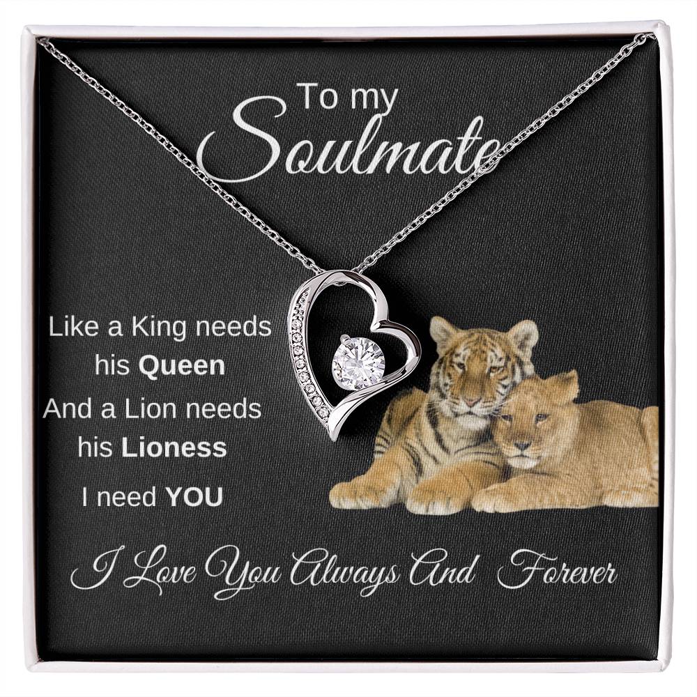 To My Soulmate | Forever Love Necklace