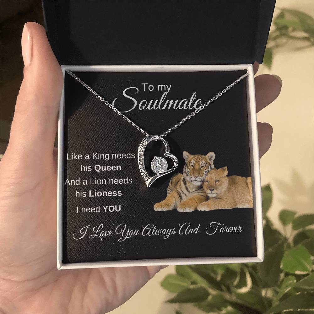 To My Soulmate | Forever Love Necklace